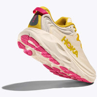 Women's HOKA Gaviota 6 Wide in Birch/ Yellow Gold. Sku: 1171935-BHY