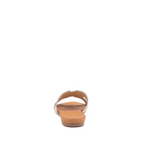 Rear View Women's Django & Juliette Jamel Sandal In Pale Gold Leather Sku: Dj15832F39Le
