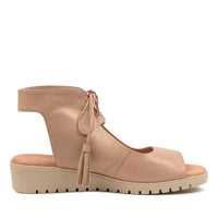 Inside View Women's Django & Juliette Milan Sandal In Cafe/ Nude Sole Leather Sku: Dj17016Nzjle